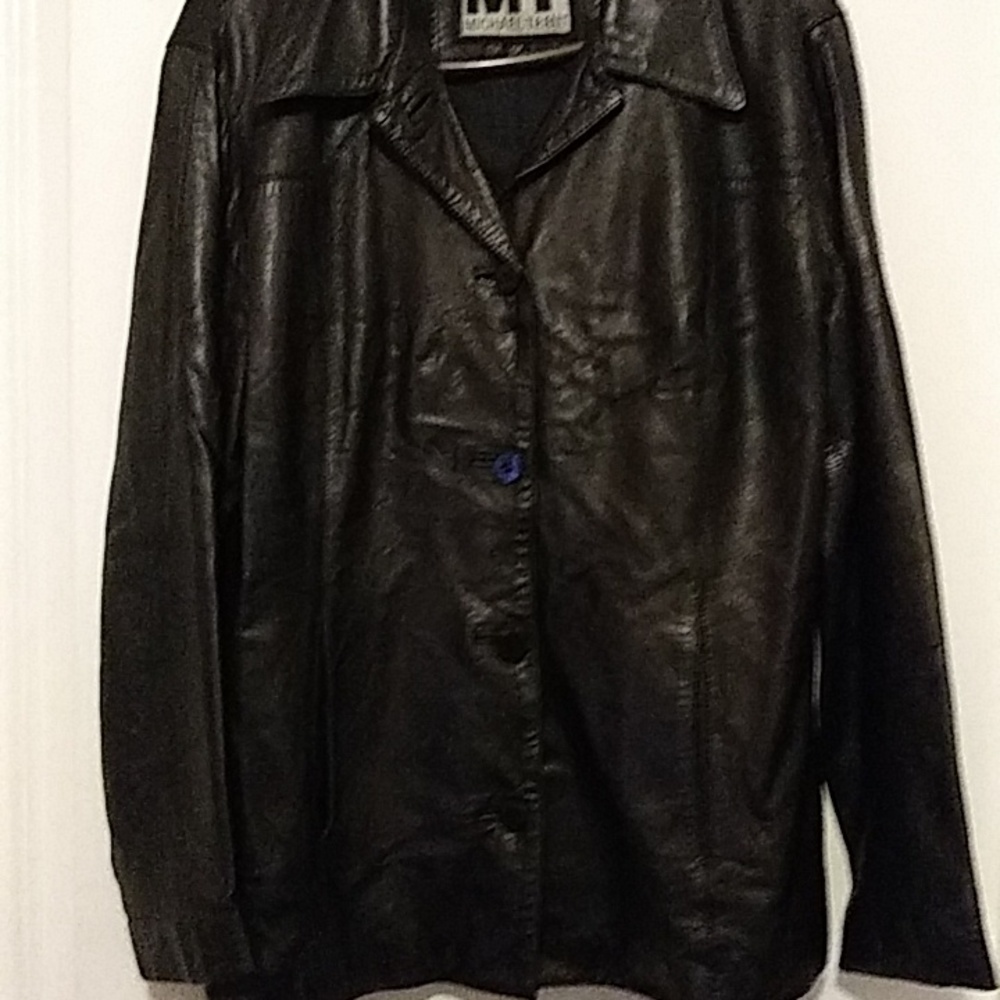 Leather Jacket size L